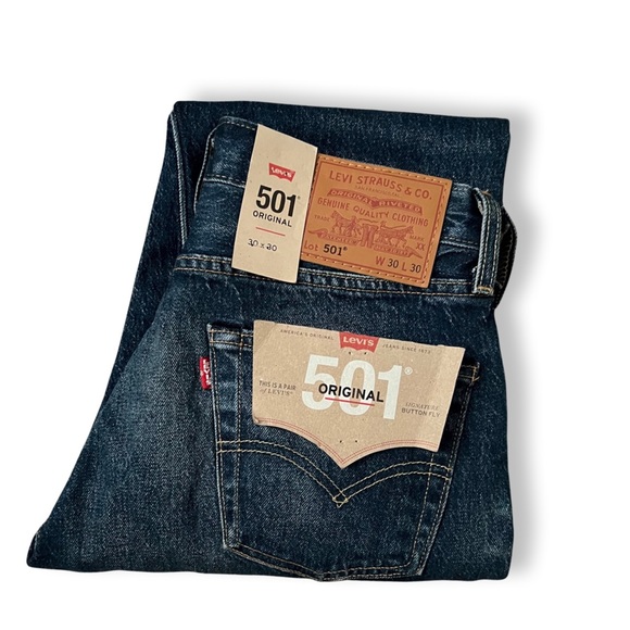 LEVI’S® PREMIUM 501® ORIGINAL JEANS - Picture 4 of 16